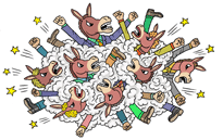Illustration by Mark Alan Stamaty. Click image to expand.