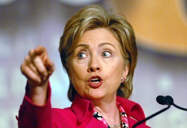 Hillary Clinton.