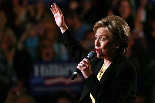 Hillary Clinton in Florida.
