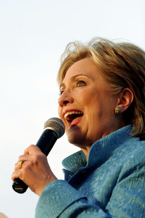 Hillary Clinton.