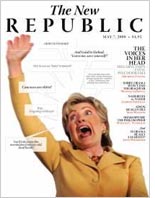The May 7, 2008, cover of the New Republic
