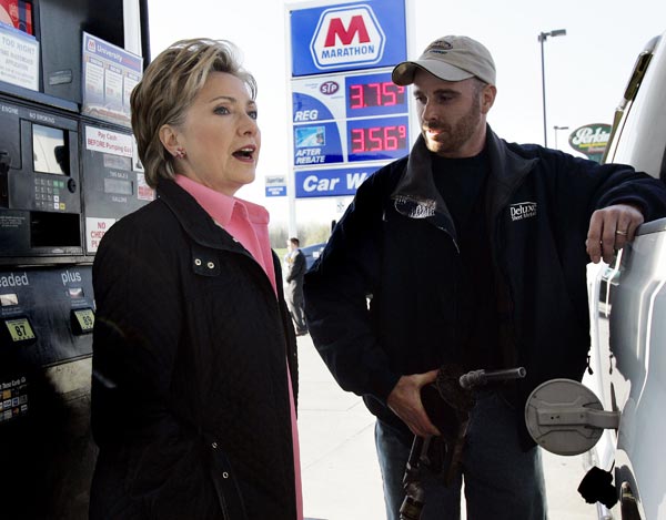 Hillary Clinton.