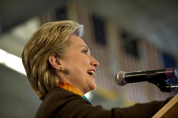 Hillary Clinton.