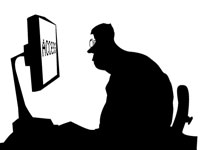 Hacker. Illustration by Natalie Matthews.
