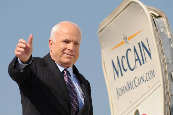 Arizona Sen. John McCain.