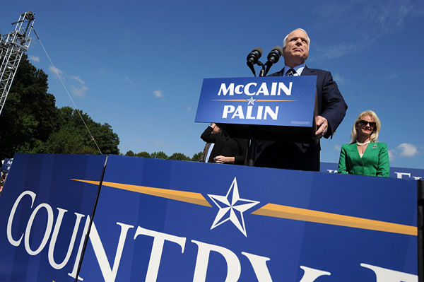 John and Cindy McCain.