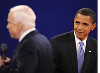 John McCain and Barack Obama. Click image to expand.