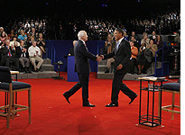 Presidential debate. Click image to expand.