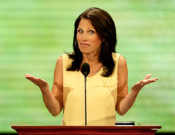 Minnesota Rep. Michelle Bachmann. Click image to expand.
