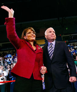 HERSHEY, PA - OCTOBER 28: Republican presidential nominee Sen. John McCain (R-AZ). Click image to expand.