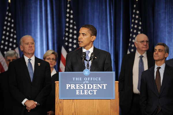 President-elect Barack Obama.