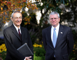 John Podesta and Josh Bolten. Click image to expand.
