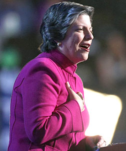 Arizona Gov. Janet Napolitano. Click image to expand.