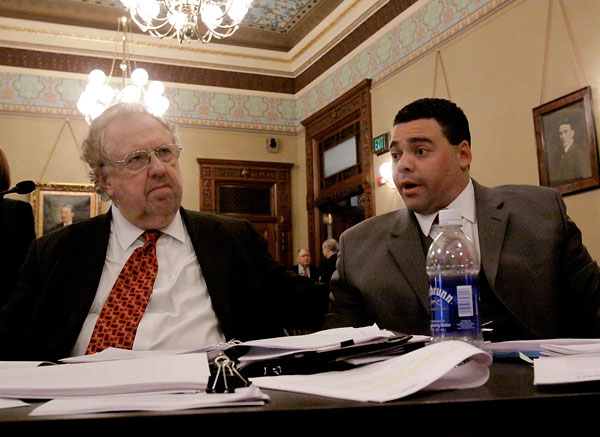 Rod Blagojevich's lawyers, Ed Genson and Sam Adam Jr.