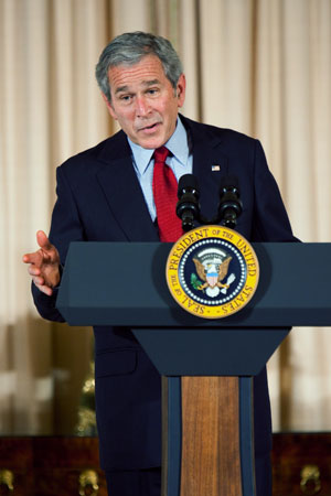 President George W. Bush.
