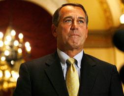 Minority Leader John Boehner. Click image to expand.