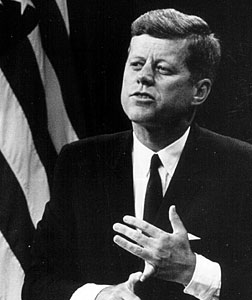 John F. Kennedy. Click image to expand.