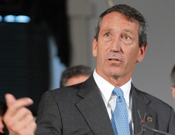 South Carolina Gov. Mark Sanford. Click image to expand.