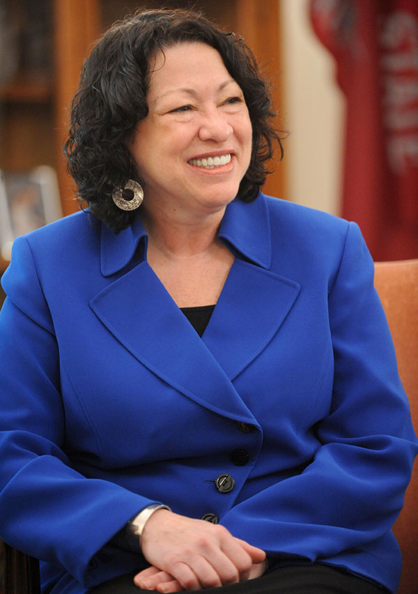 Sonia Sotomayor.