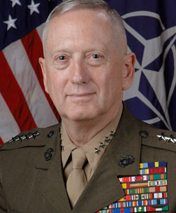 Gen. James Mattis. Click to view expanded image.