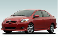 Toyota Yaris S Sedan.