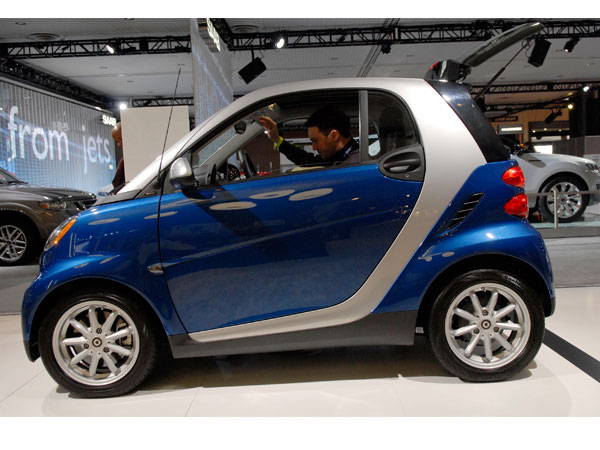 Daimler's Smart Fortwo car.