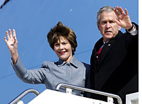 George and Laura Bush
Click image to expand.