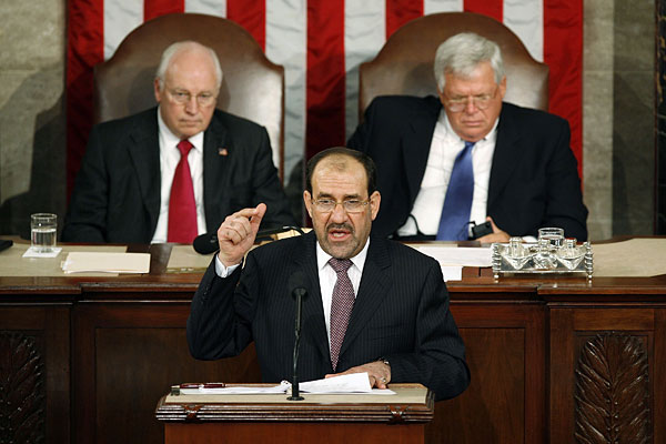 Iraqi Prime Minister Nouri al-Maliki.