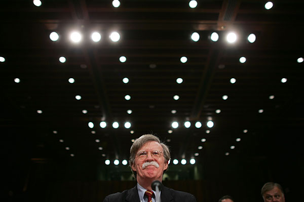 U.S. Ambassador to the United Nations John Bolton.