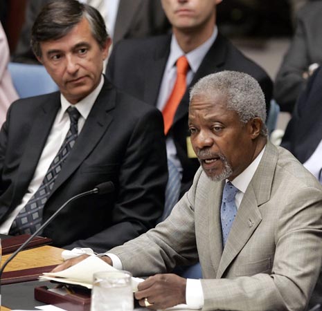 Kofi Annan.