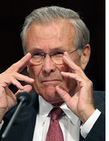 Donald Rumsfeld. Click image to expand.