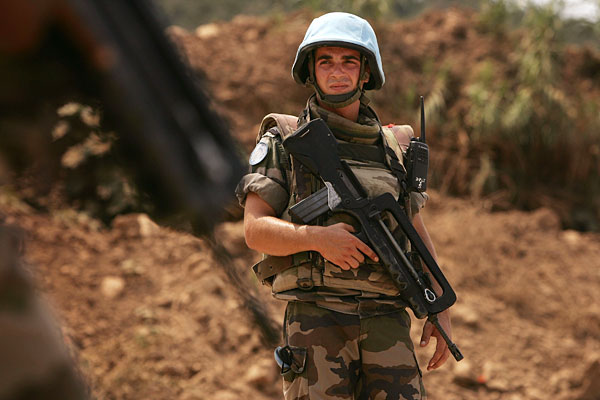 U.N. peacekeeper.