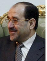 Iraqi Prime Minister Nouri al-Maliki. Click image to expand.