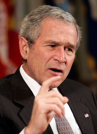 President George W. Bush.