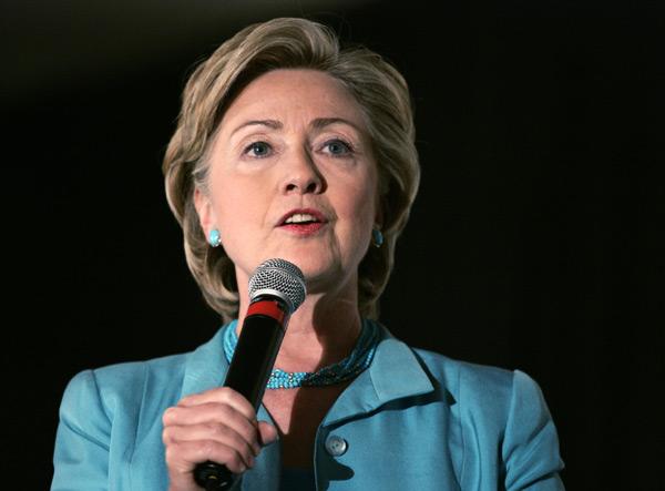 Hillary Clinton.