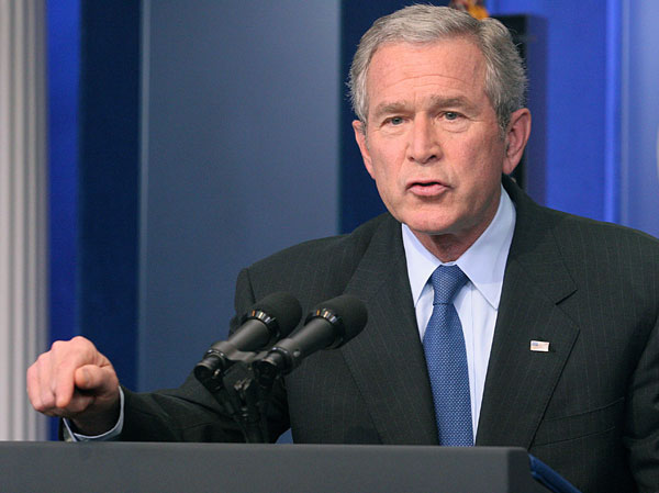 President George W. Bush.