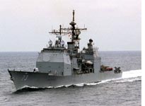 The USS Port Royal. Click image to epxand.