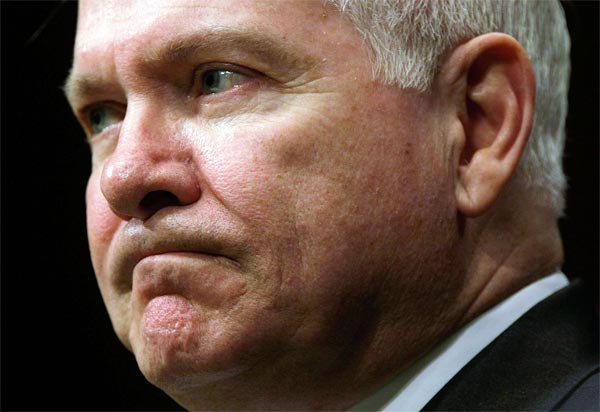 Secretary of Defense Robert Gates.