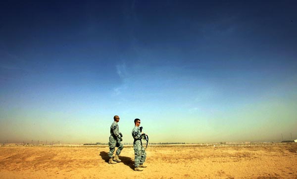 U.S. soldiers in Iraq.