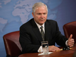 U.S. Secretary of Defense Robert Gates. Click image to expand.