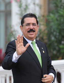 President of Honduras Manuel Zelaya