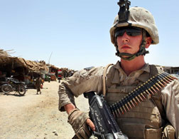 Marines in Afghanistan. Click image to expand.