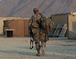 A U.S. soldier in Afghanistan. Click image to expand.