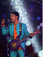 Prince at the Super Bowl.