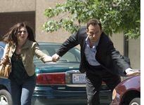 Eva Birthistle and Jason Isaacs in The State Within 