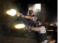 Simon Pegg and Nick Frost in Hot Fuzz