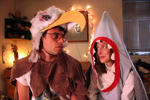 Eagle vs. Shark.