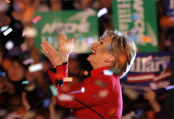Hillary Clinton.