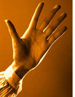 You can learn a lot from a finger