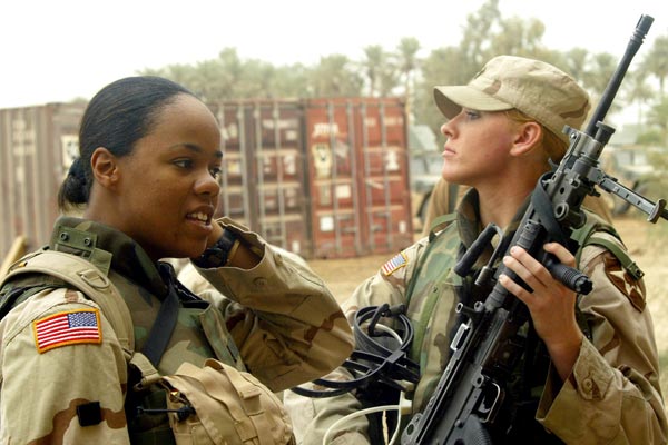 In the line of fire?